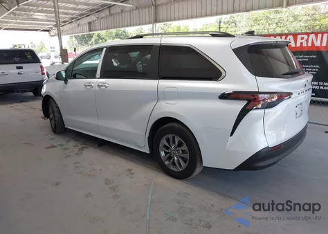 2023 Toyota Sienna Xle из США, поврежденный, VIN 5TDYRKEC9PS176415